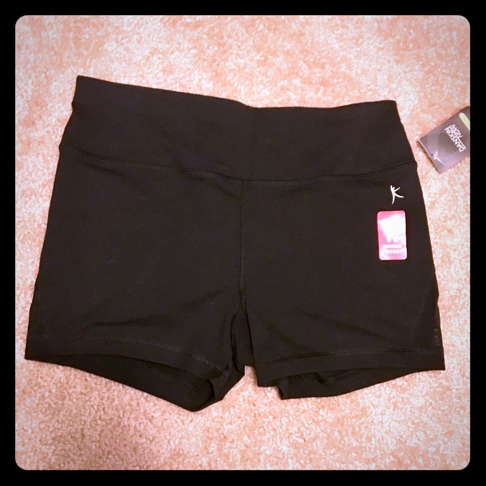 Black Danskin Shorts